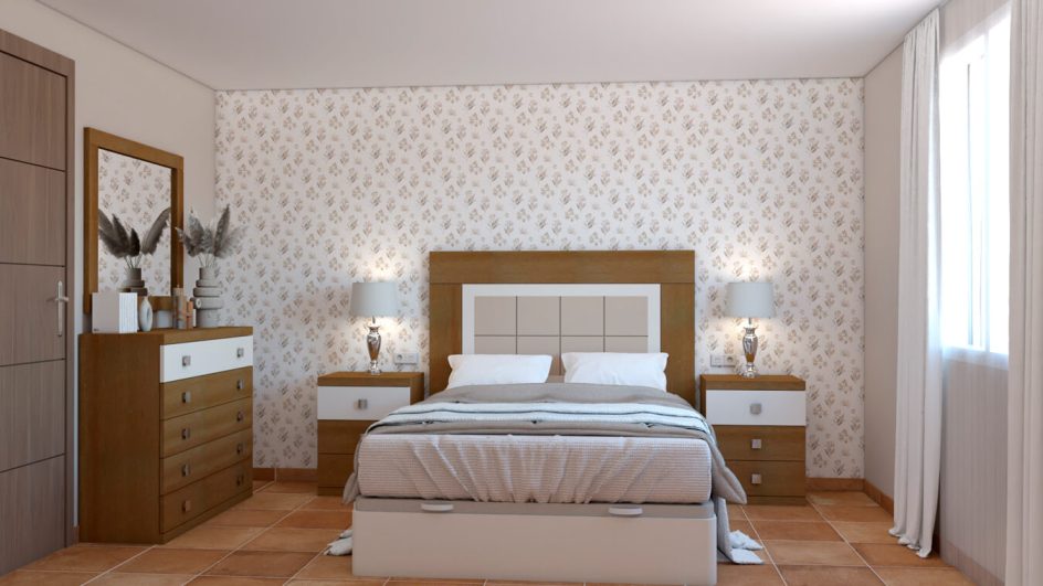 Dormitorio modelo GRANITO SOLAPADO - Ref: 0030