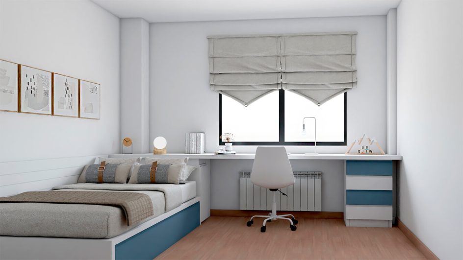 Dormitorio juvenil TATAMI - Ref: JT0142