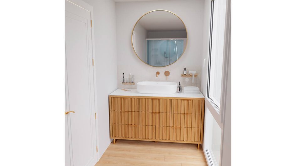 MUEBLE DE BAÑO - Ref: MB0120
