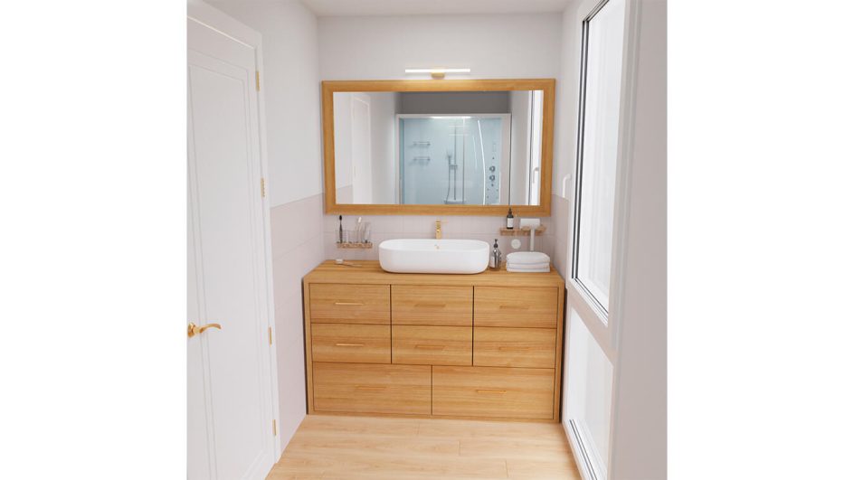 MUEBLE DE BAÑO - Ref: MB0115