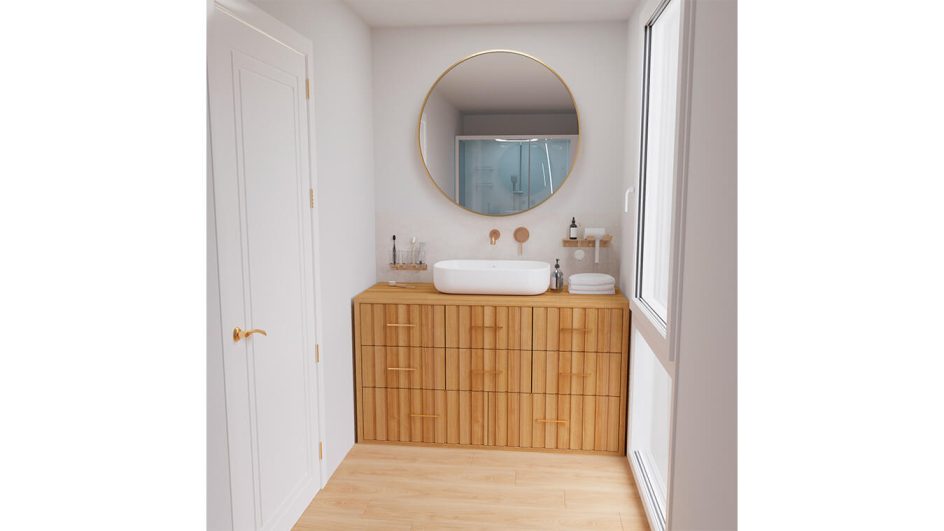 MUEBLE DE BAÑO - Ref: MB0114