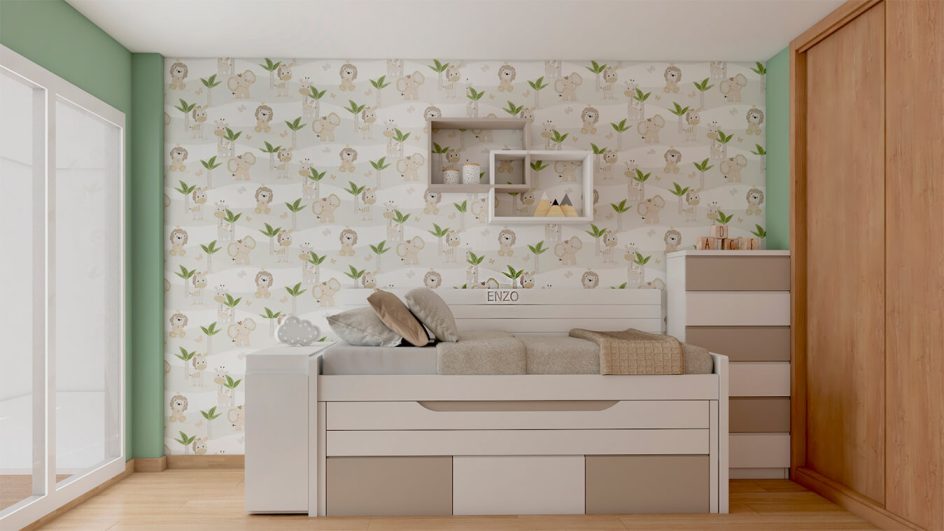 Dormitorio Juvenil COMPACTO - Ref: JC0225