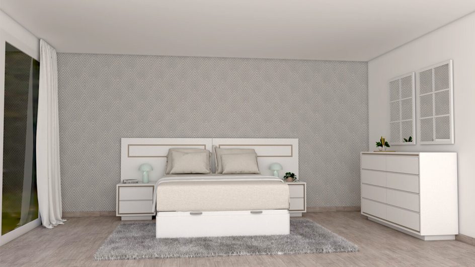 Dormitorio MODERNO - Ref: DM0108
