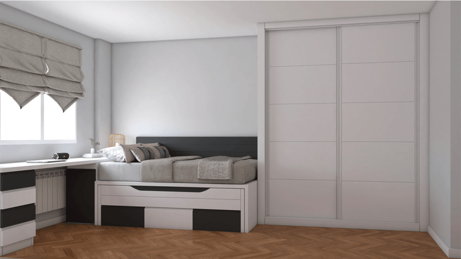Dormitorio juvenil TATAMI - Ref: JT0146