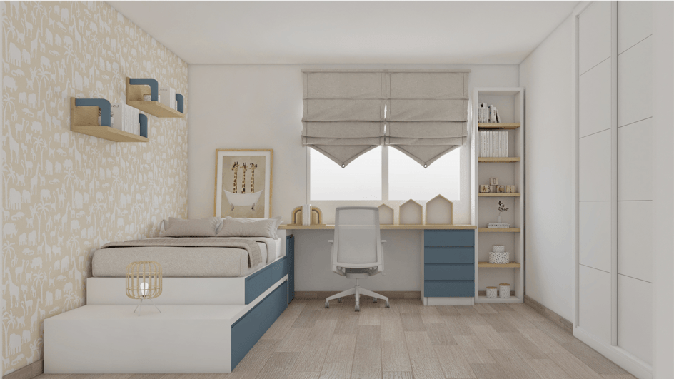 Dormitorio juvenil TATAMI - Ref: JT0159