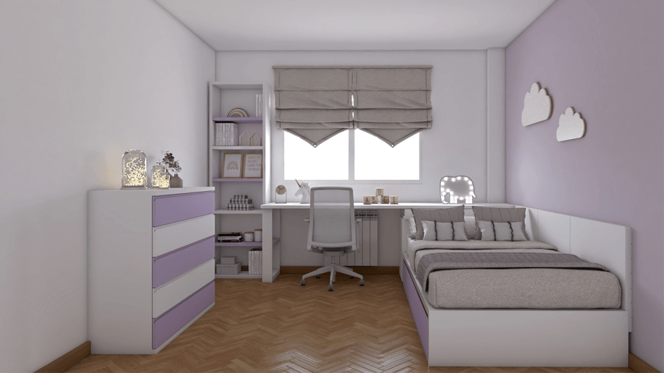 Dormitorio juvenil TATAMI - Ref: JT0158