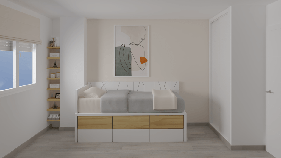 Dormitorio juvenil TATAMI - Ref: JT0154