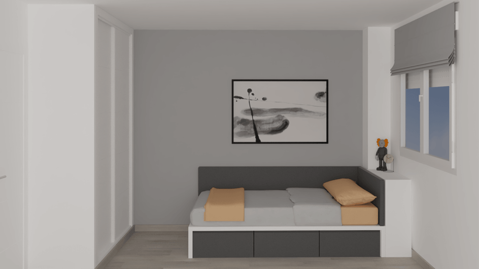 Dormitorio juvenil TATAMI - Ref: JT0152