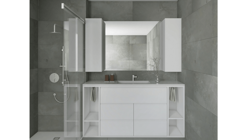 MUEBLE DE BAÑO - Ref: MB0160