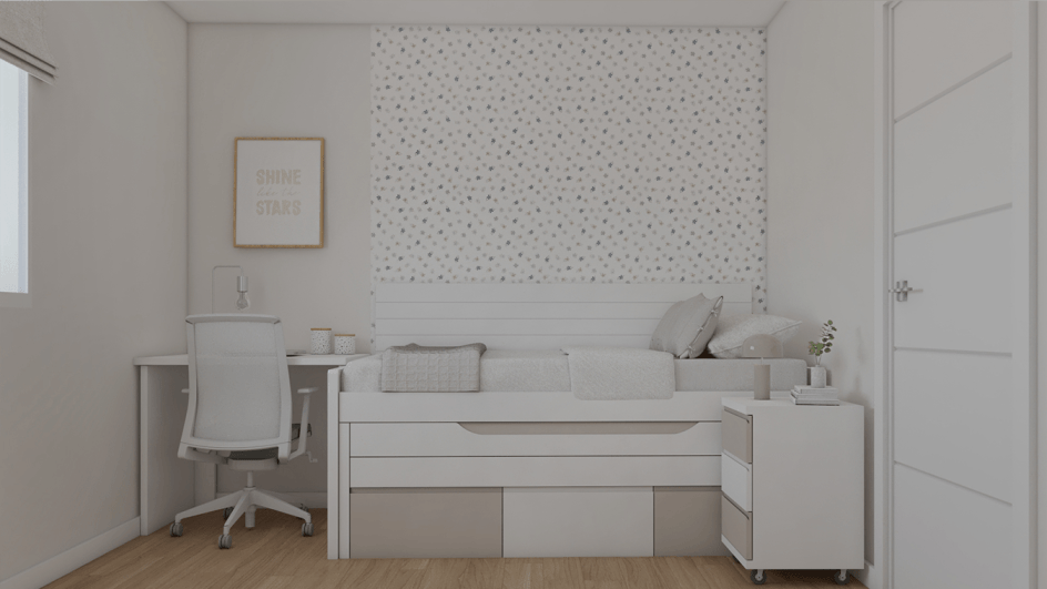Dormitorio Juvenil COMPACTO - Ref: JC0255