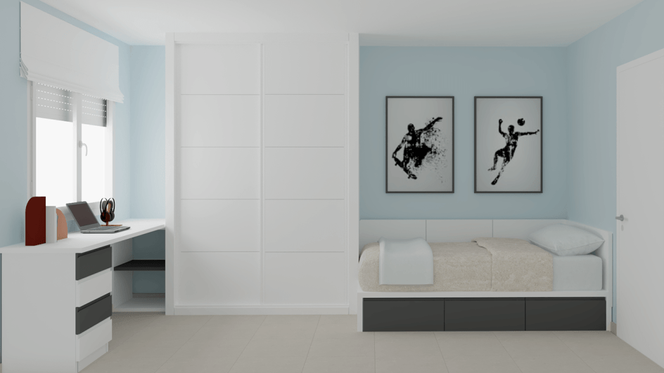 Dormitorio juvenil TATAMI - Ref: JT0160