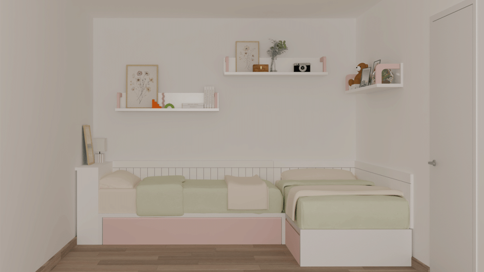 Dormitorio juvenil TATAMI - Ref: JT0163