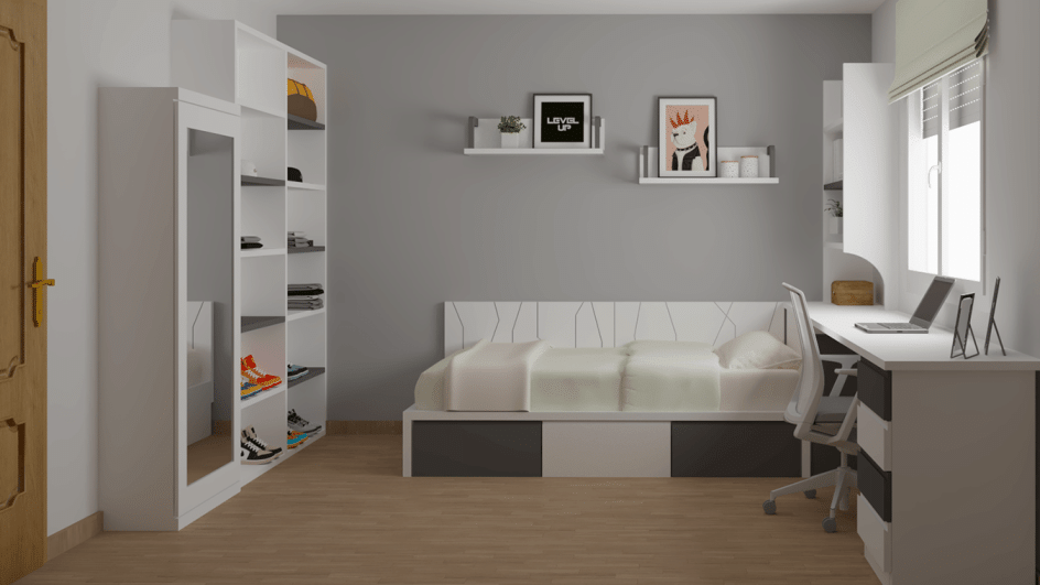 Dormitorio juvenil TATAMI - Ref: JT0165