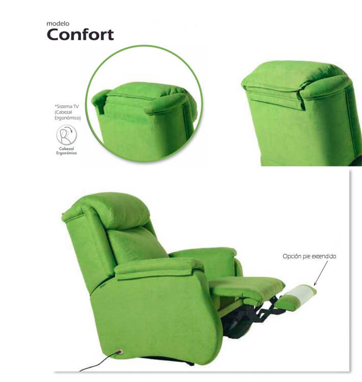 Butacas TAPI modelo Confort - Ref. 0001