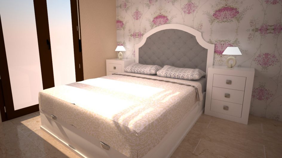 Dormitorio modelo GRANITO LISO - Ref: 0004