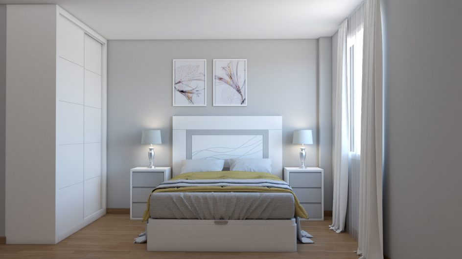 Dormitorio moderno - Ref.: 0041