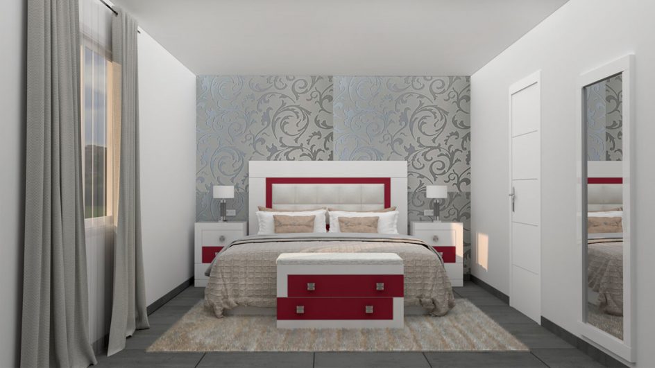 Dormitorio modelo GRANITO DESIGUAL - Ref: 0010