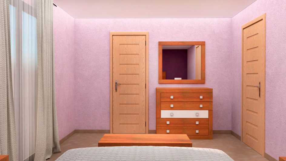 Dormitorio modelo GRANITO DESIGUAL - Ref: 0007
