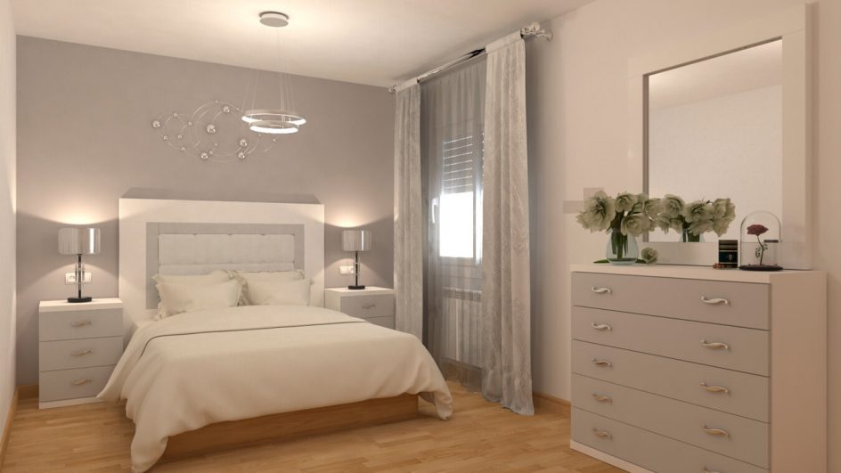 Dormitorio modelo GRANITO SOLAPADO - Ref: 0005
