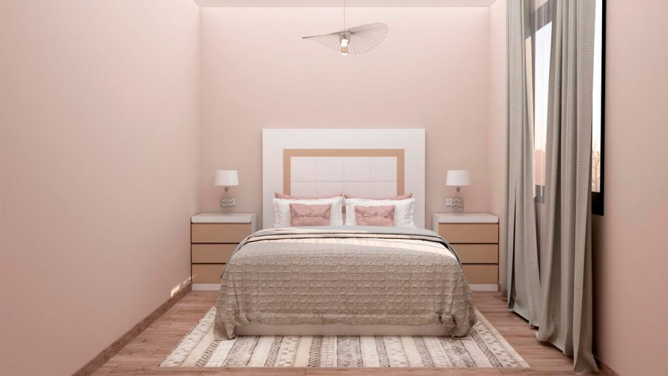 Dormitorio modelo GRANITO SOLAPADO - Ref: 0004