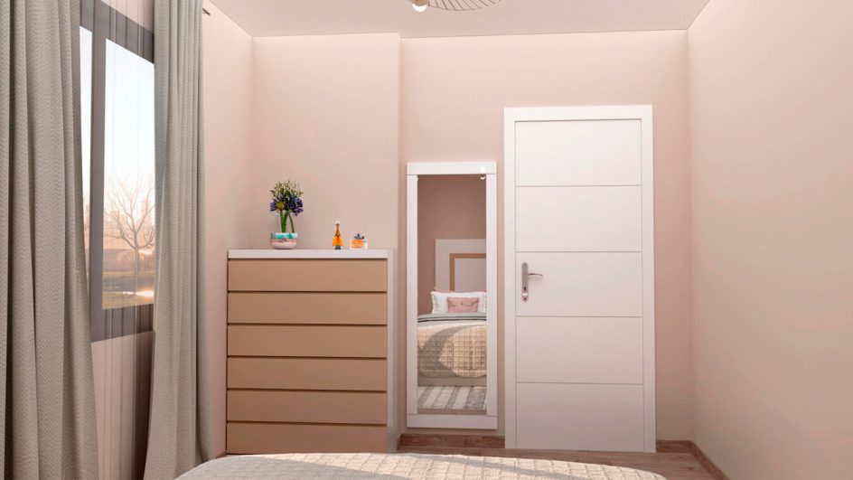 Dormitorio modelo GRANITO SOLAPADO - Ref: 0012