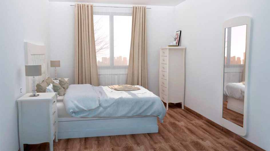 Dormitorio modelo LUIS XV - Ref: 0008