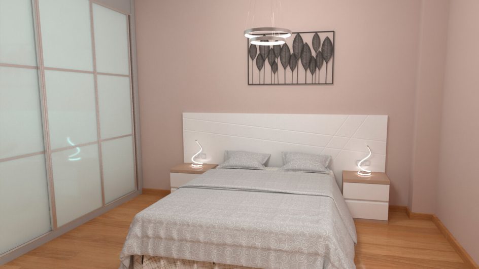 Dormitorio modelo MODERNO CORINA - Ref: 0023