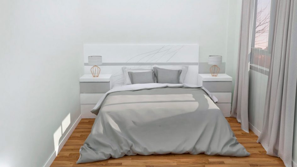 Dormitorio modelo MODERNO - Ref: 0009