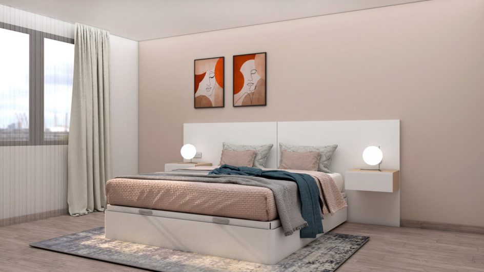 Dormitorio modelo MODERNO - Ref: 0494